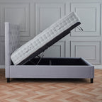 Cadre de lit coffre ottoman Francis Premier Velvet