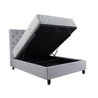 Cadre de lit coffre ottoman Francis Premier Velvet