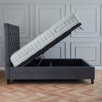 Cadre de lit coffre ottoman Francis Premier Velvet