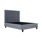 Cadre de lit coffre ottoman Francis Premier Velvet