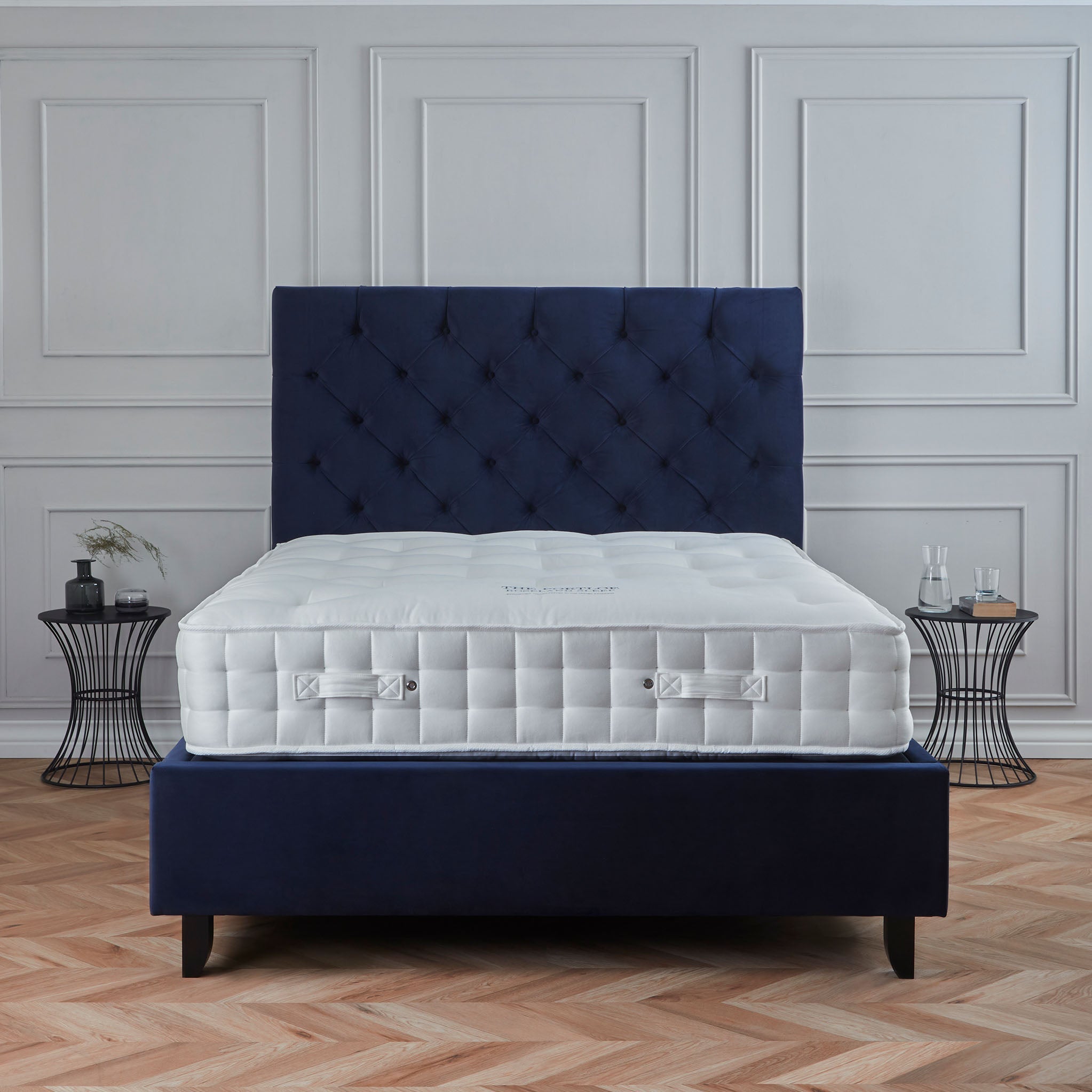 Cadre de lit coffre ottoman Francis Premier Velvet