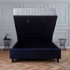 Cadre de lit coffre ottoman Francis Premier Velvet