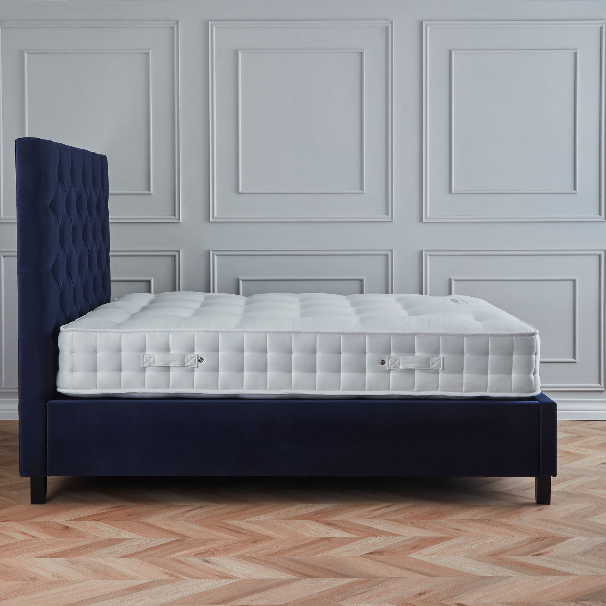 Cadre de lit coffre ottoman Francis Premier Velvet