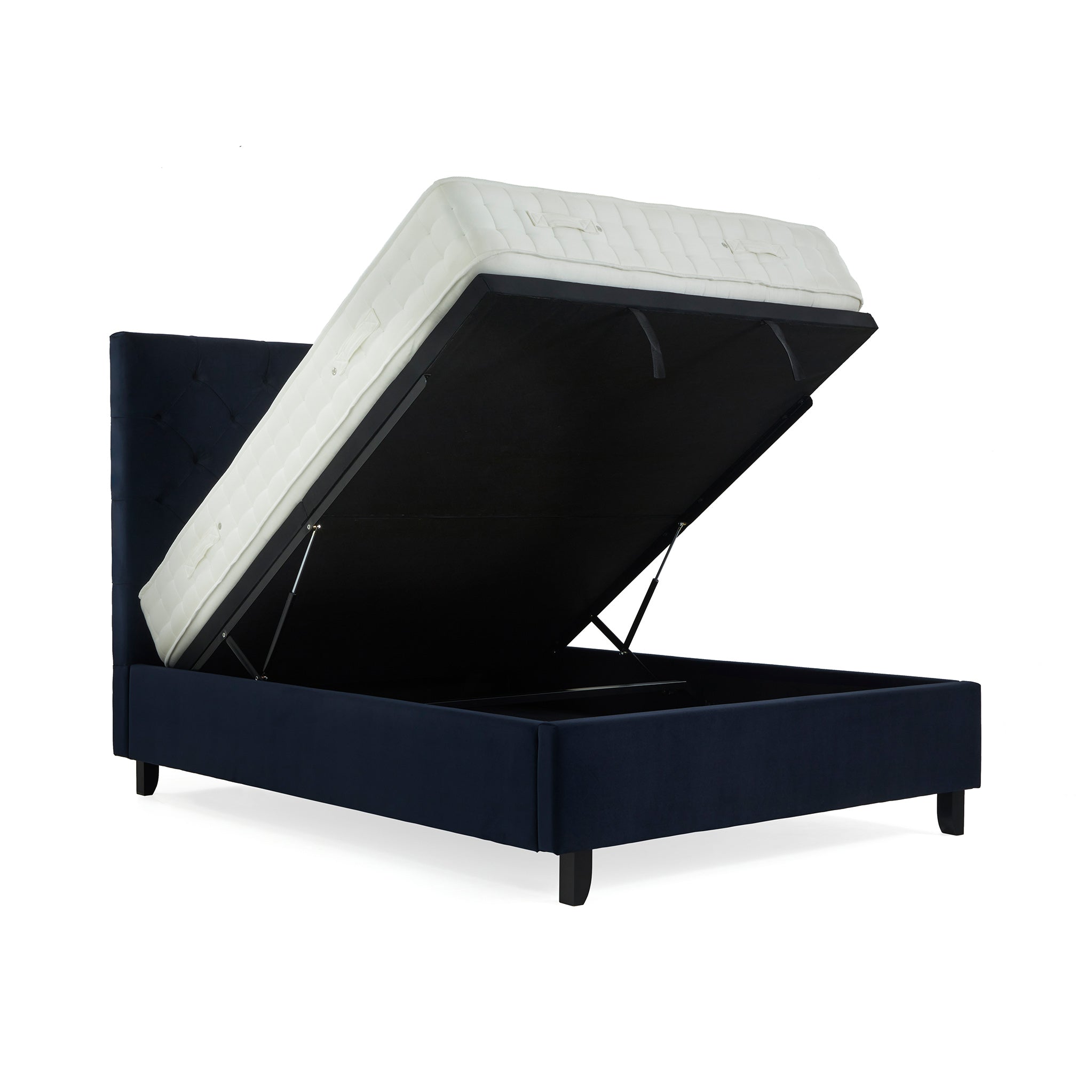 Cadre de lit coffre ottoman Francis Premier Velvet