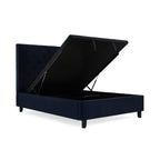 Cadre de lit coffre ottoman Francis Premier Velvet