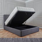 Cadre de lit coffre ottoman rembourré Sofie Premier