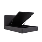 Cadre de lit coffre ottoman rembourré Sofie Premier