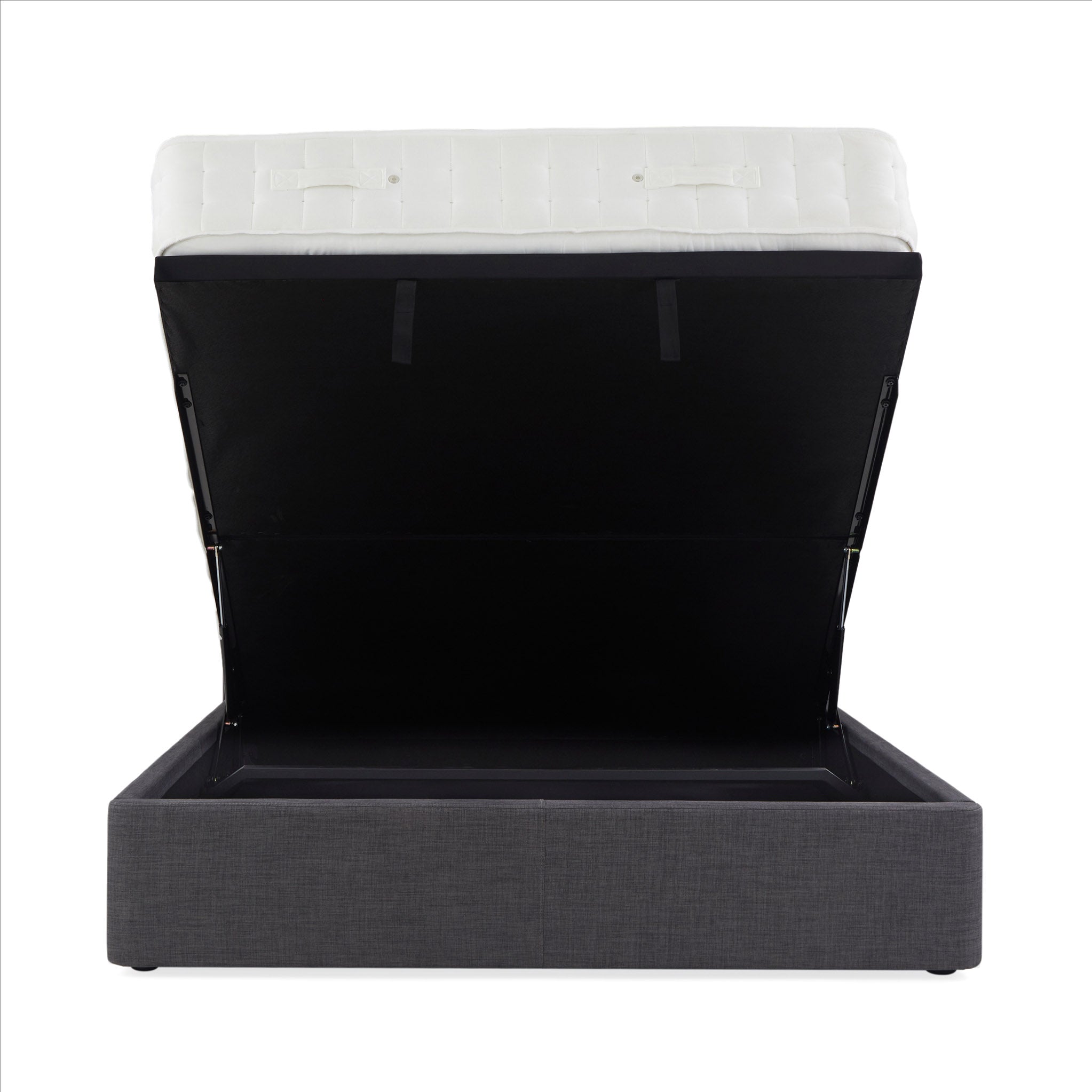 Cadre de lit coffre ottoman rembourré Sofie Premier