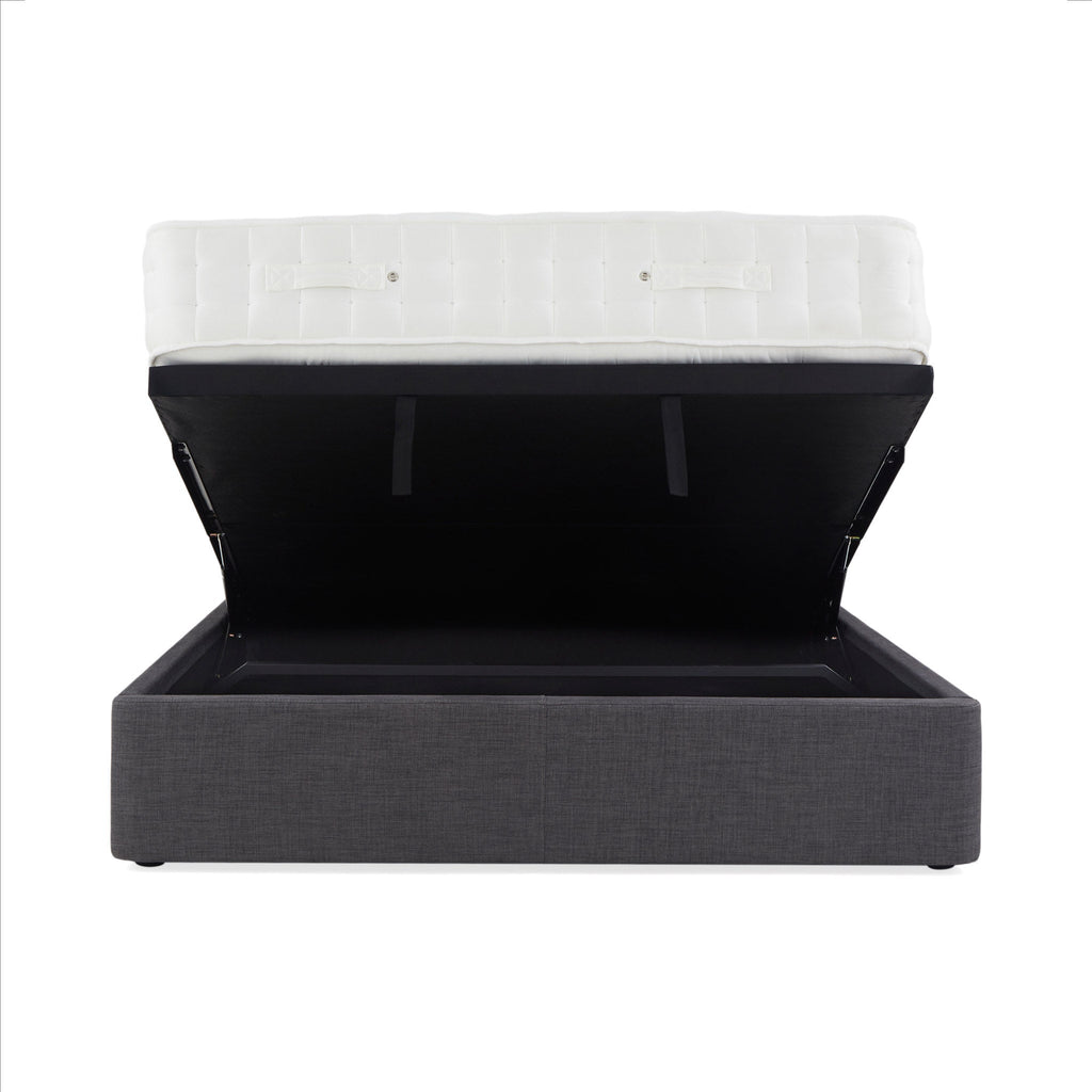 Cadre de lit coffre ottoman rembourré Sofie Premier