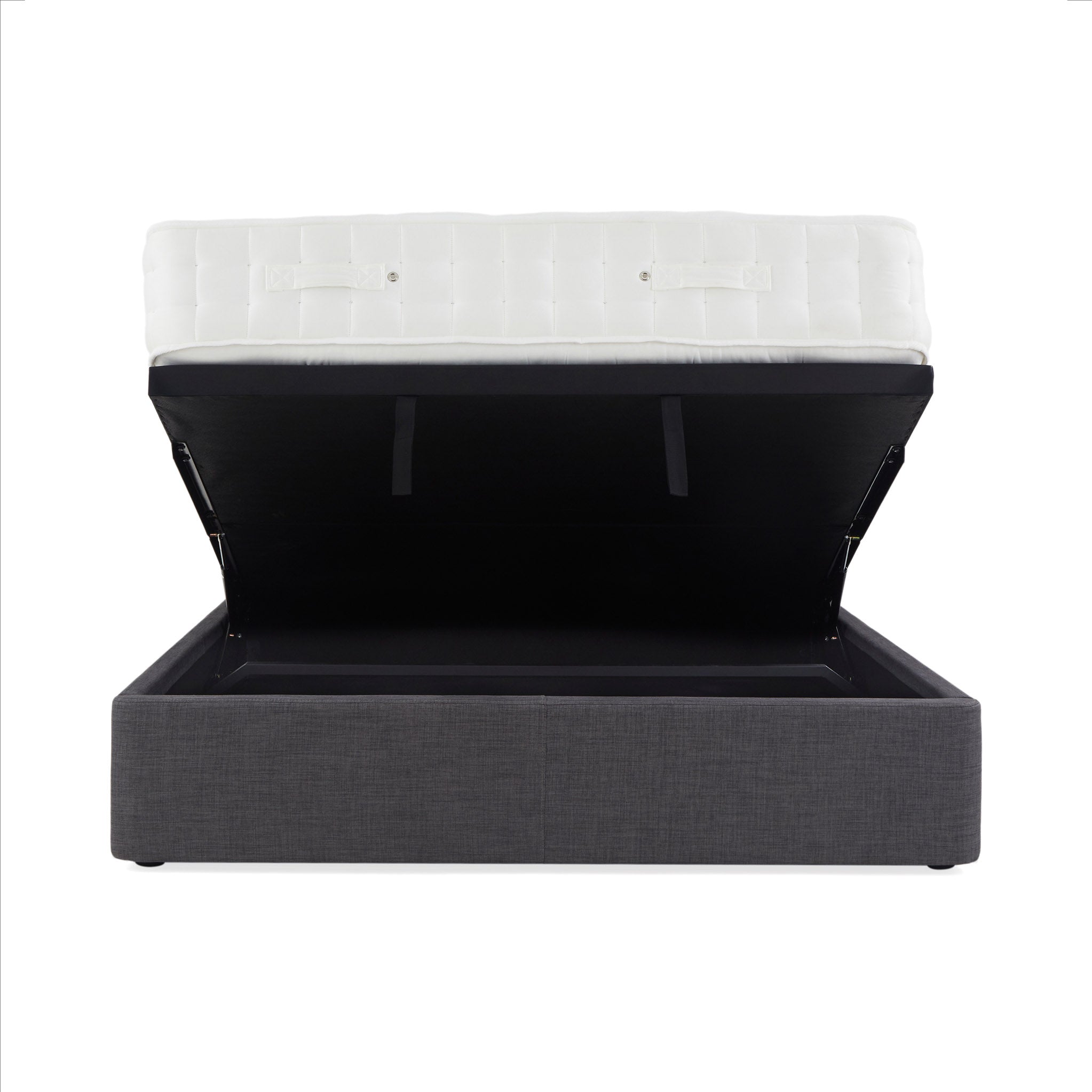 Cadre de lit coffre ottoman rembourré Sofie Premier