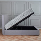 Cadre de lit coffre ottoman rembourré Sofie Premier
