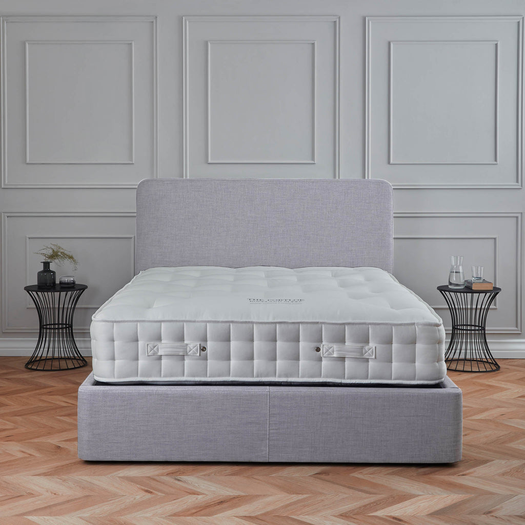 Cadre de lit coffre ottoman rembourré Sofie Premier