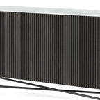 Buffet cannelé Milo Mangue et Marbre