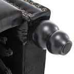 Manual Pushback Recliner Chairs with Nailhead Trim