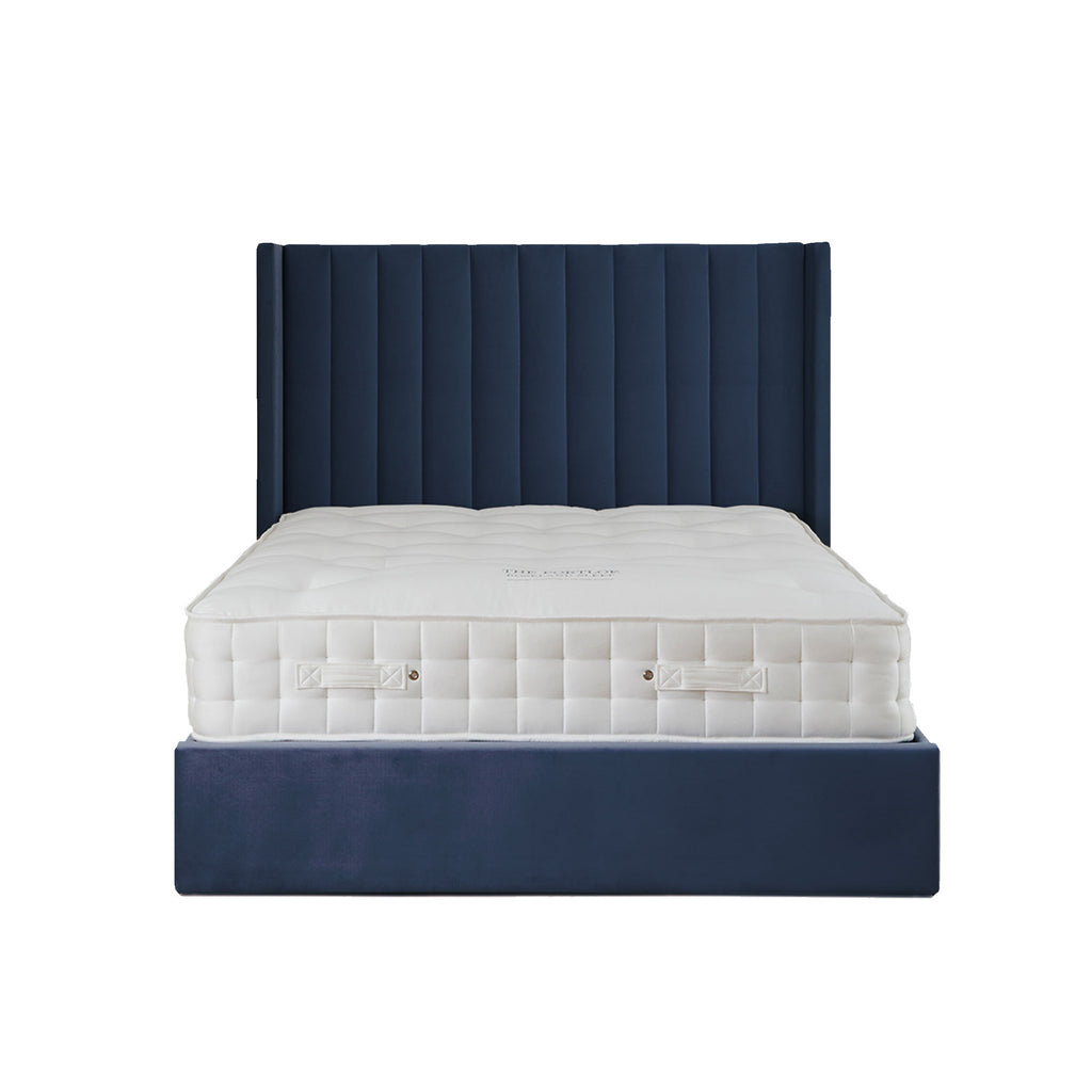 Cadre de lit en velours Maude