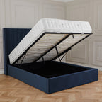 Cadre de lit en velours Maude