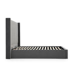 Cadre de lit en velours Maude