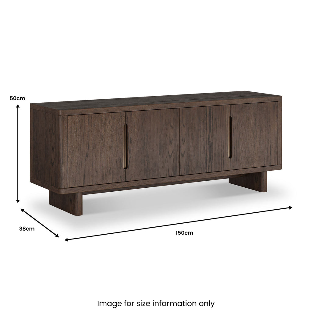Meuble TV Mylor Oak 150 cm