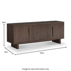 Meuble TV Mylor Oak 150 cm
