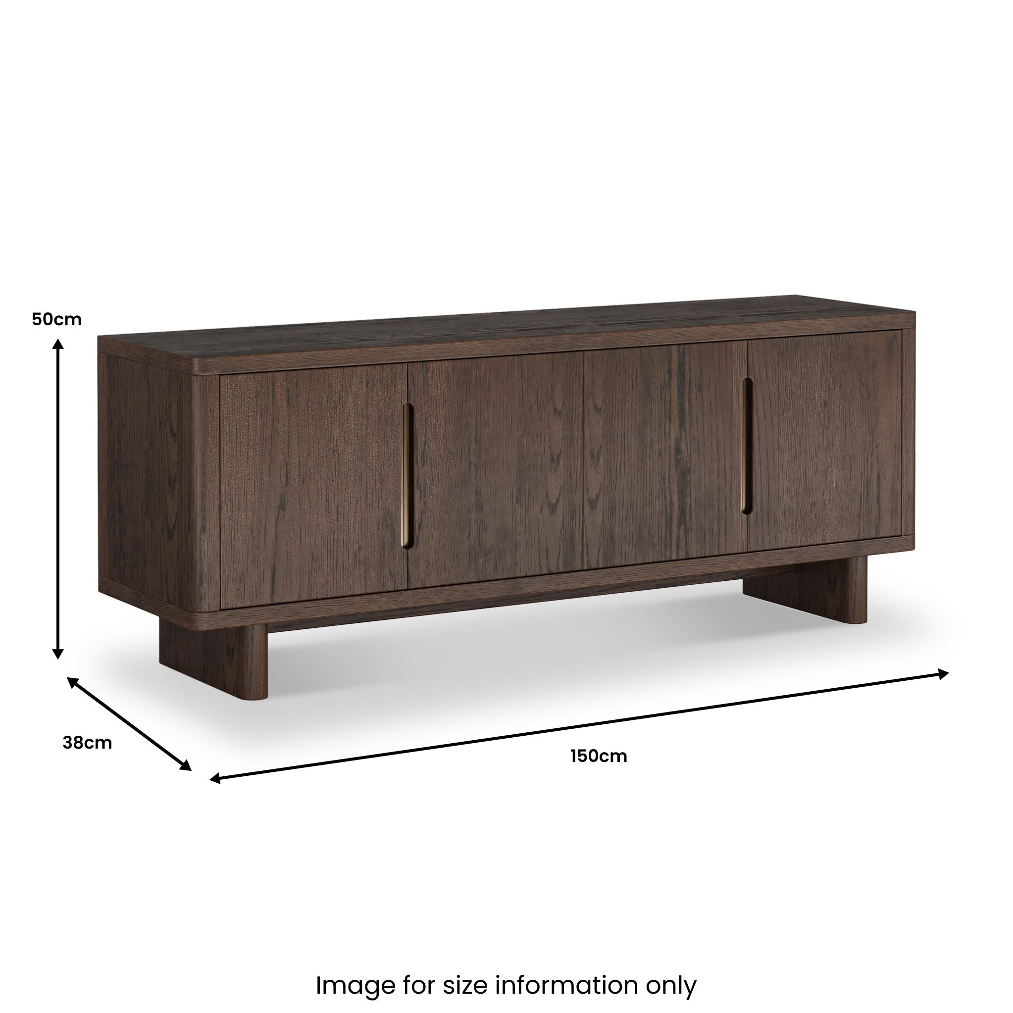 Meuble TV Mylor Oak 150 cm