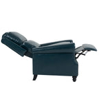 Manual Pushback Recliner Chairs with Nailhead Trim