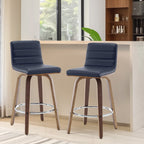 26/29 Faux Leather Swivel Bar/Counter Stools, Set of 2/3