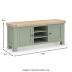 Meuble TV Penzance 140 cm