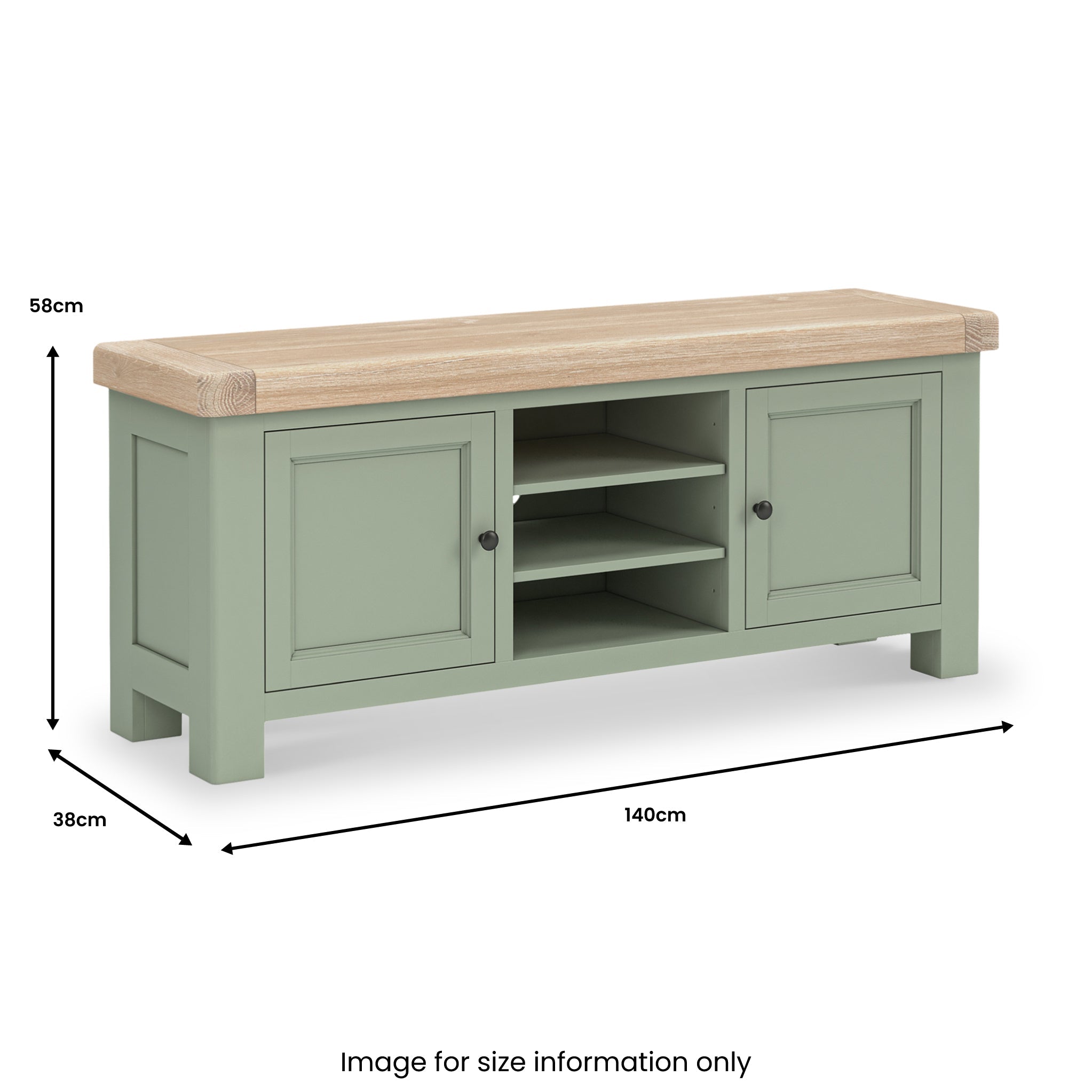 Meuble TV Penzance 140 cm