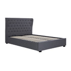 Cadre de lit coffre ottoman Richmond en faux lin