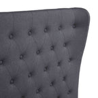 Cadre de lit coffre ottoman Richmond en faux lin