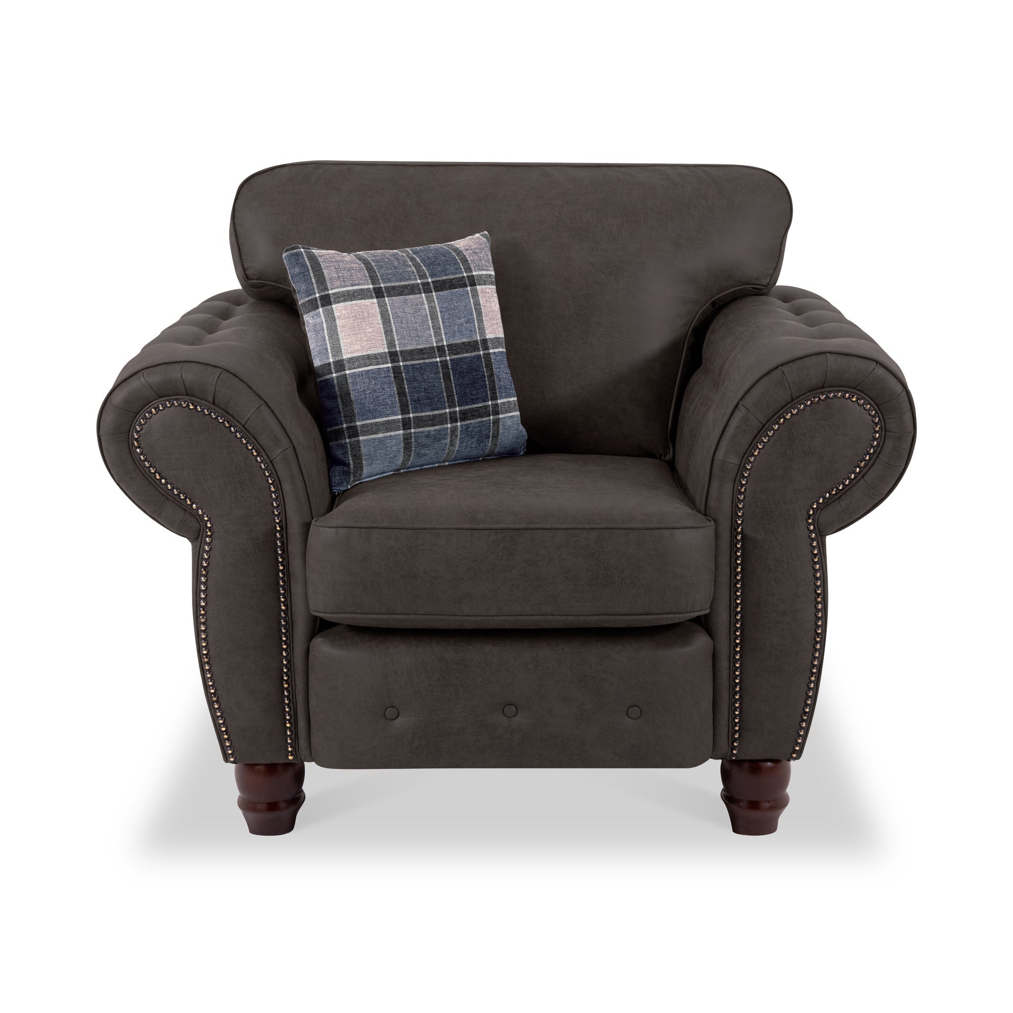 Fauteuil club Ashford en similicuir