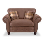 Fauteuil douillet Ashford en similicuir