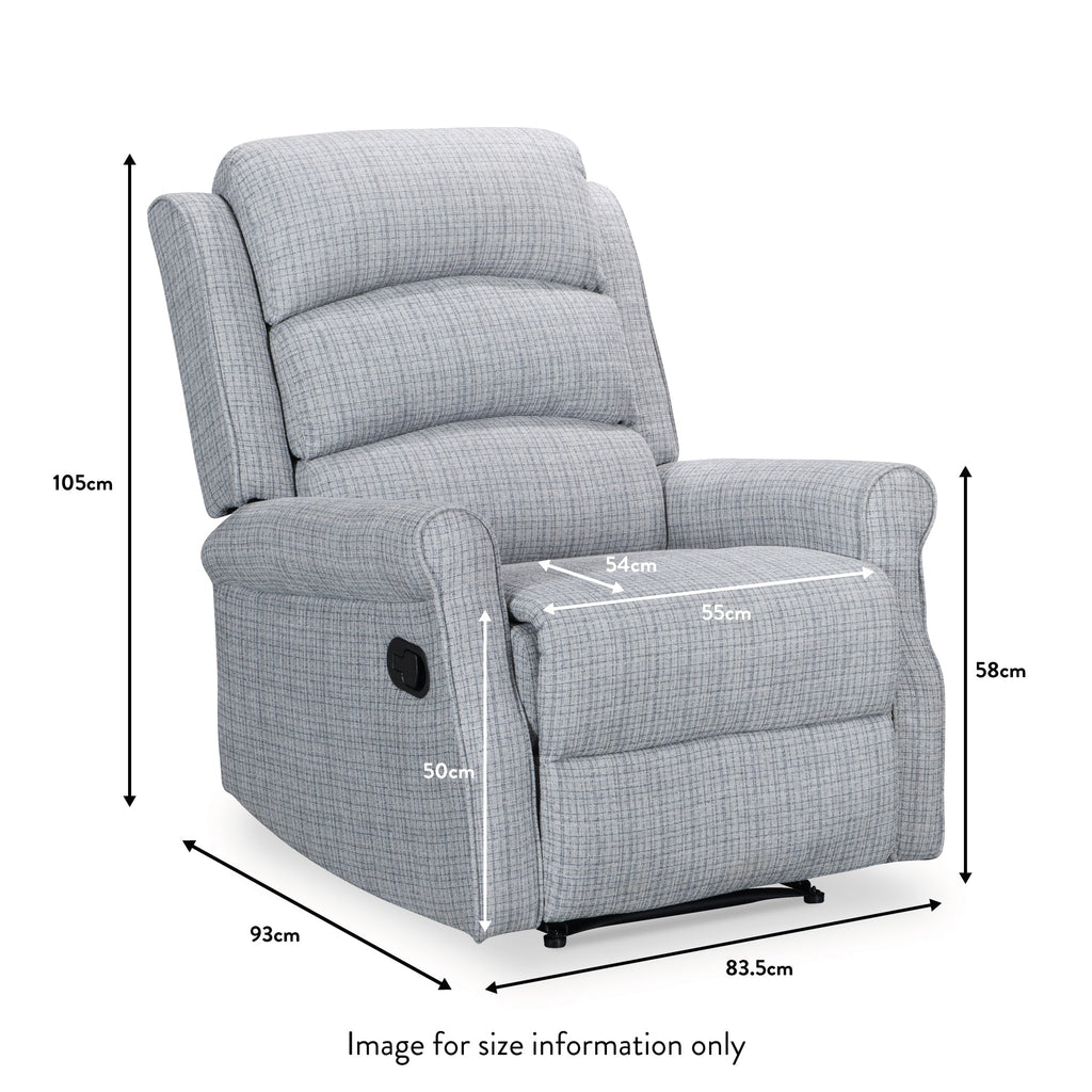 Fauteuil inclinable manuel Edwin