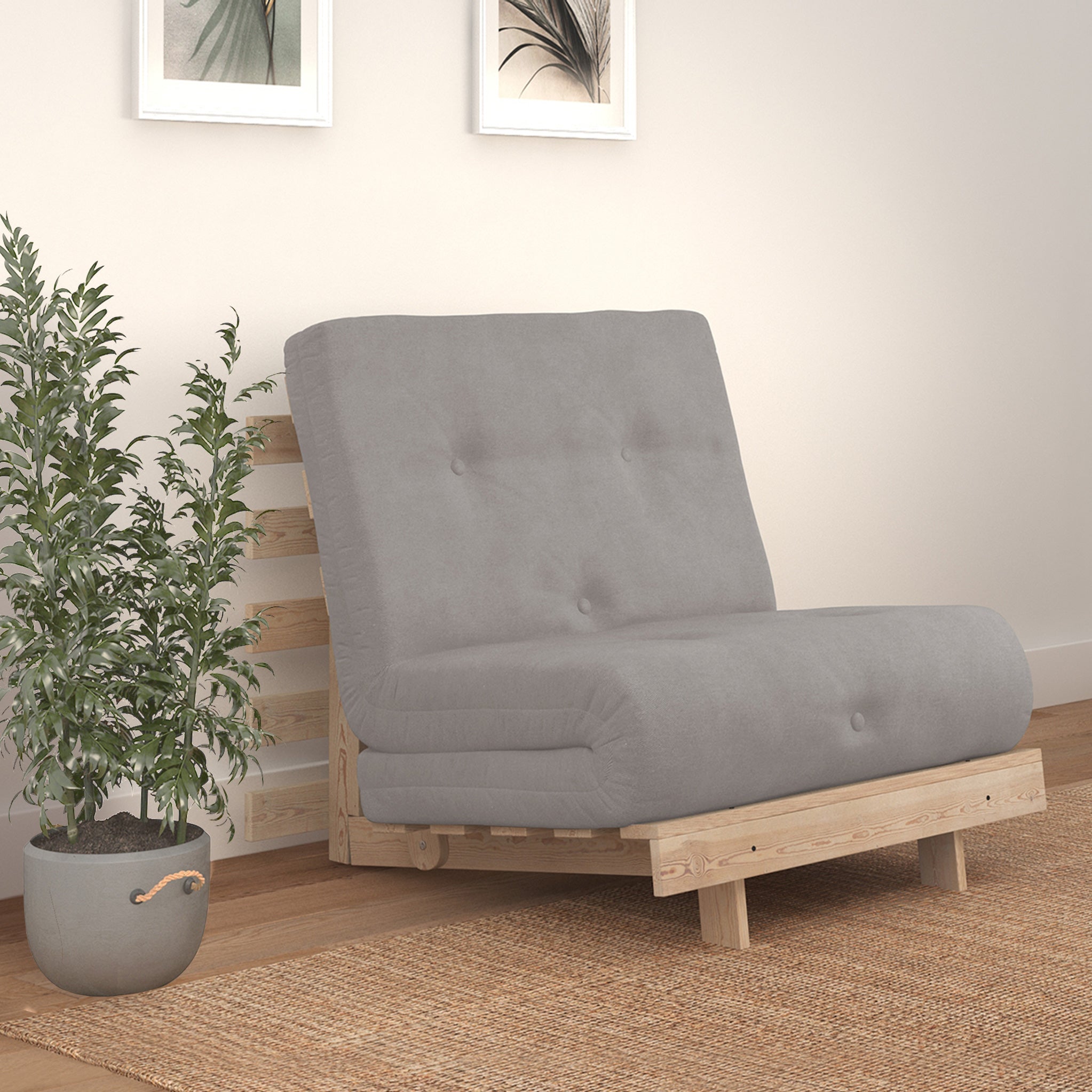 Canapé-lit futon simple Maggie