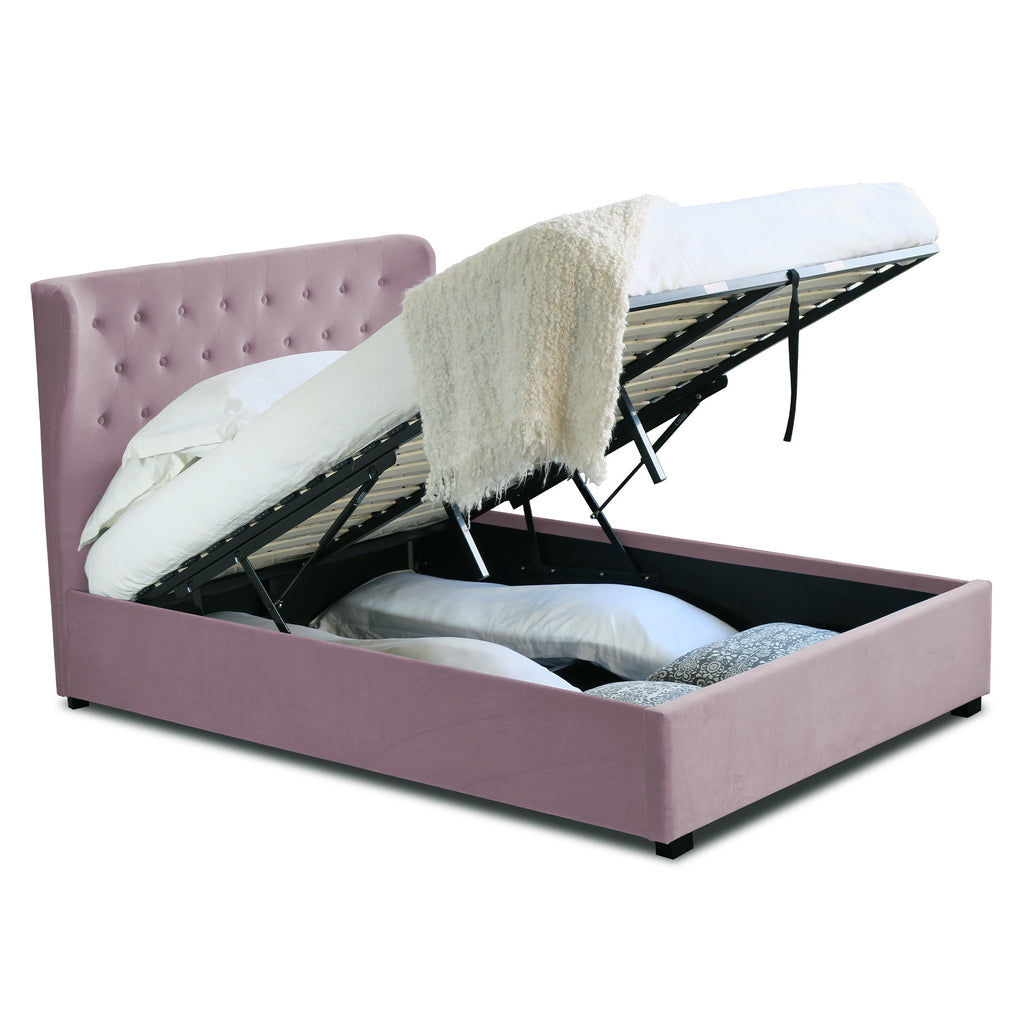 Cadre de lit coffre Richmond Velvet