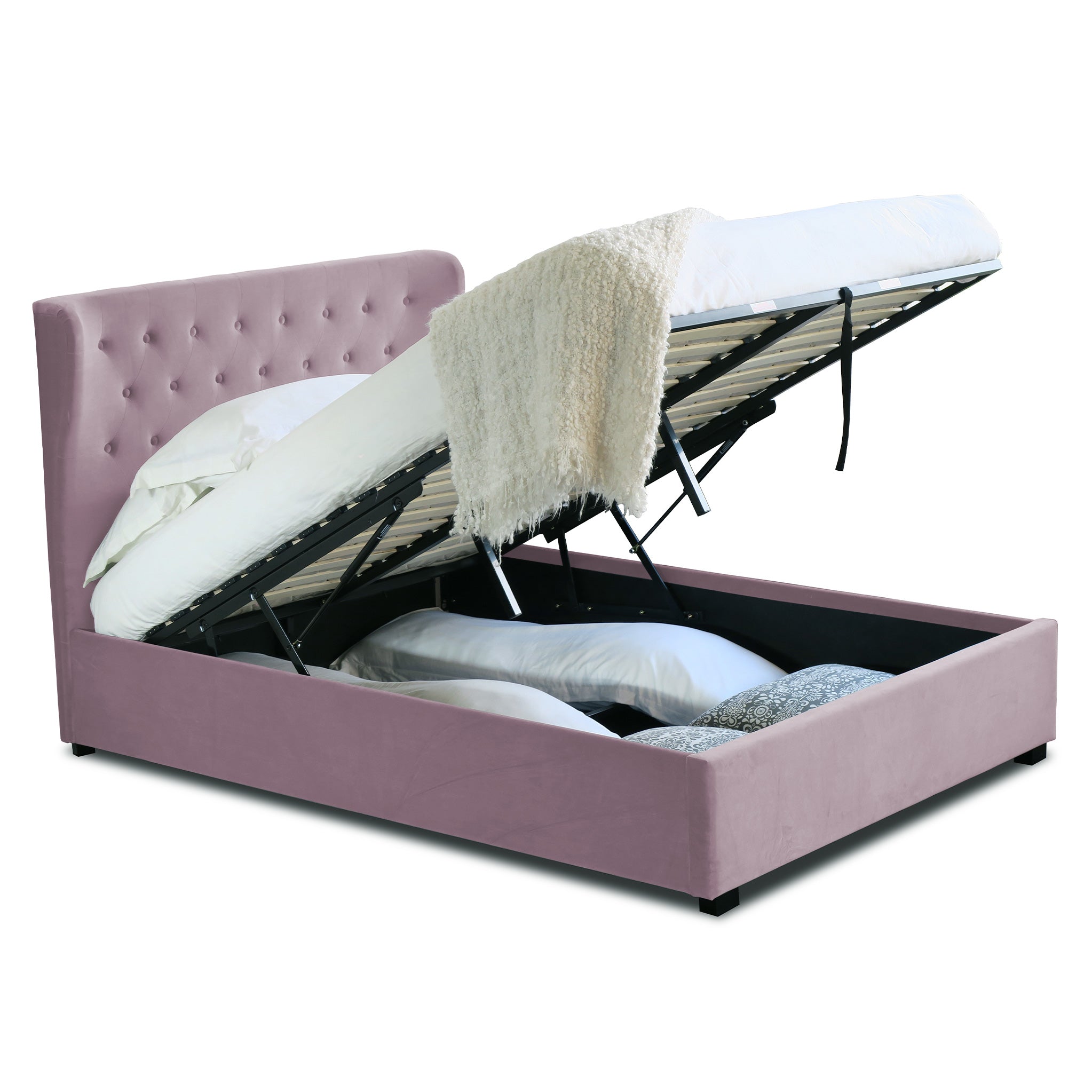 Cadre de lit coffre Richmond Velvet