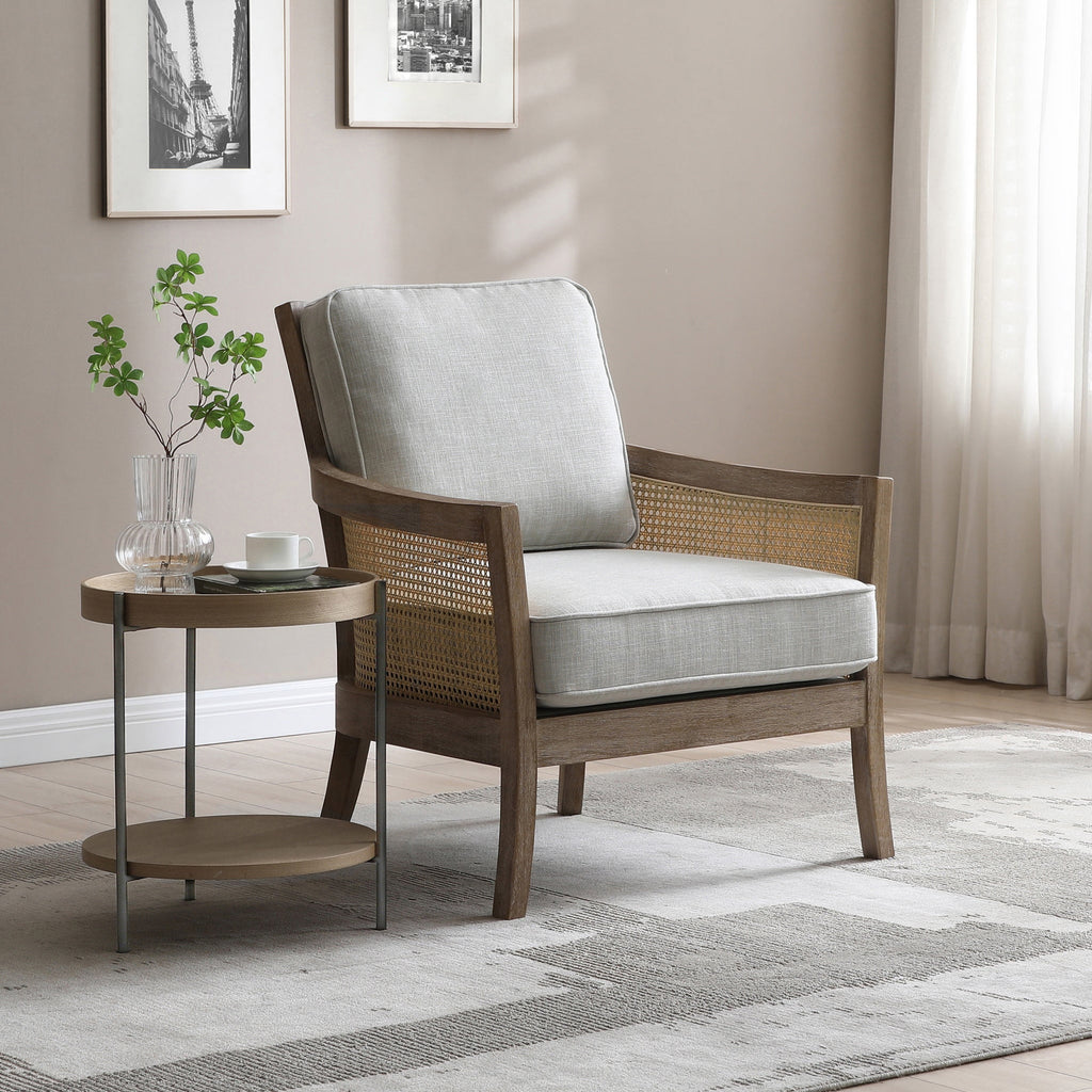 Fauteuil d'appoint en rotin Harrington