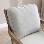 Fauteuil d'appoint en rotin Harrington