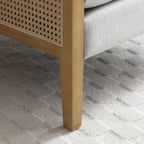 Fauteuil d'appoint en rotin Anara