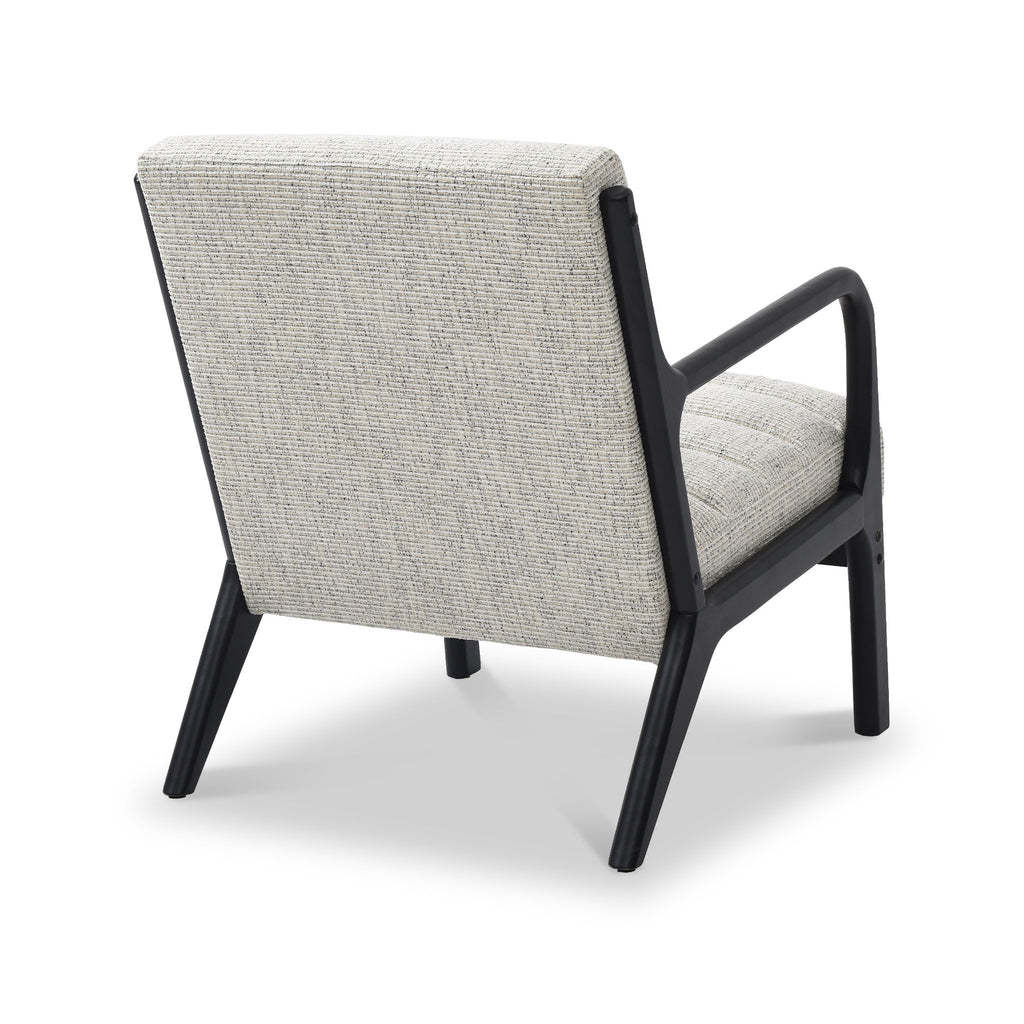 Fauteuil d'appoint Thompson en velours côtelé naturel