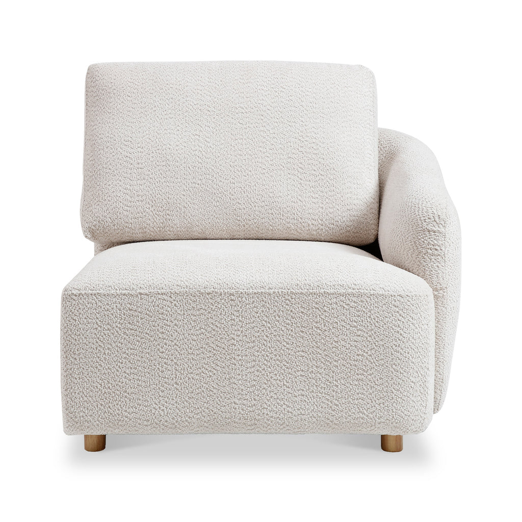 Fauteuil d'angle droit Fairfax Boucle