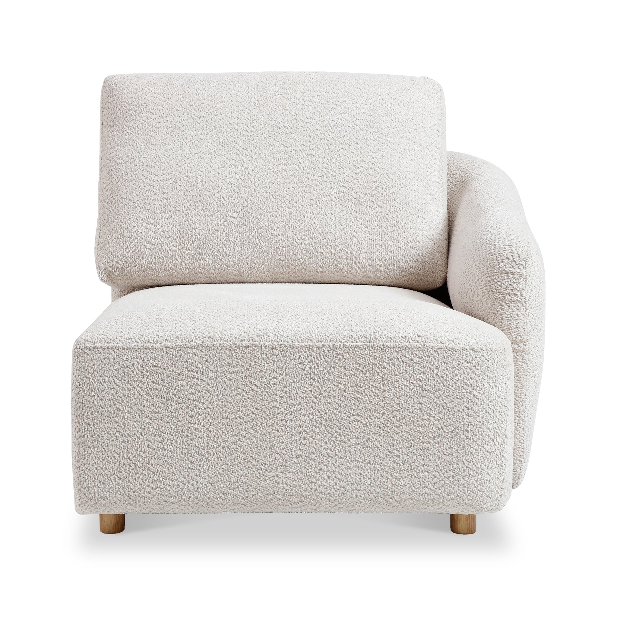 Fauteuil d'angle droit Fairfax Boucle