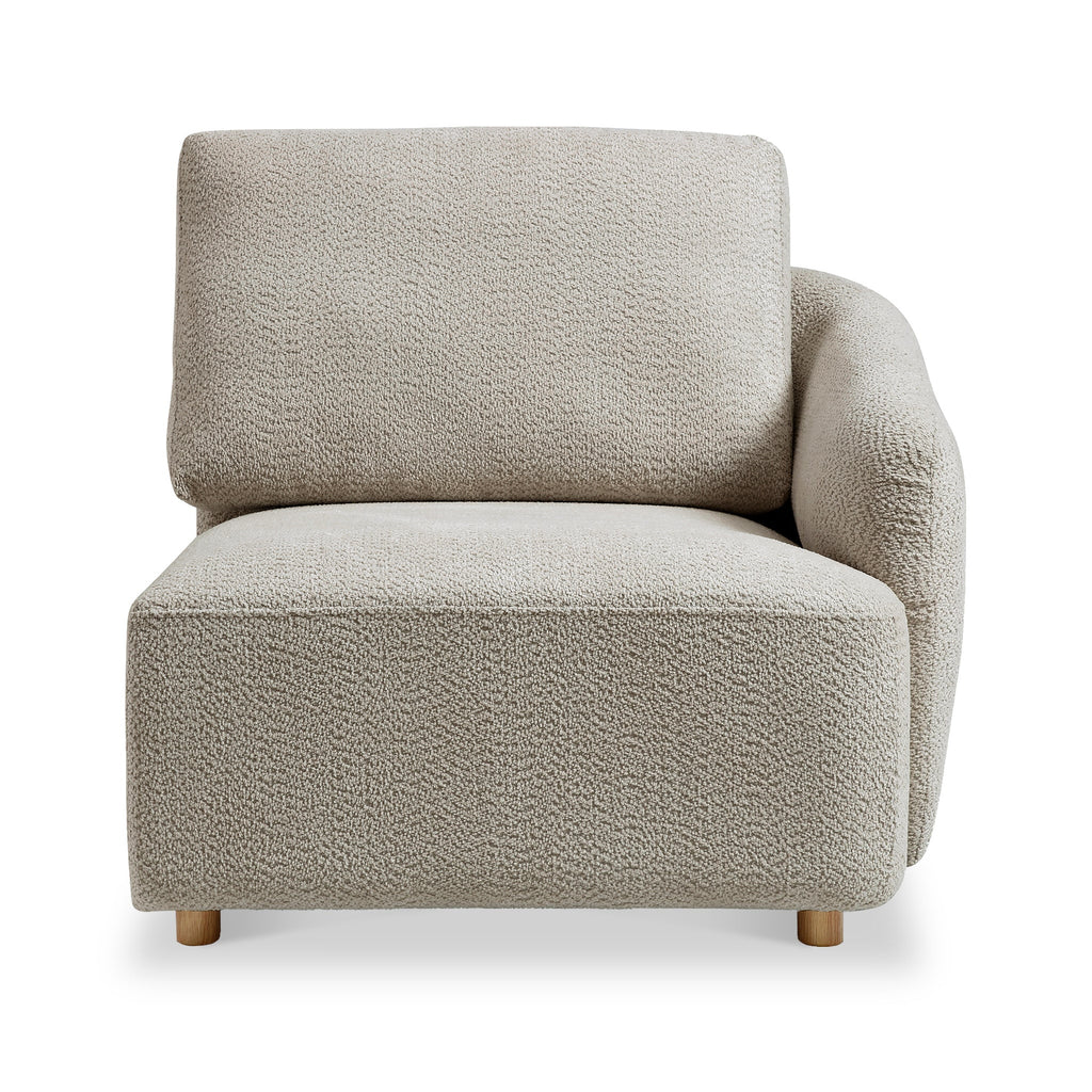 Fauteuil d'angle droit Fairfax Boucle