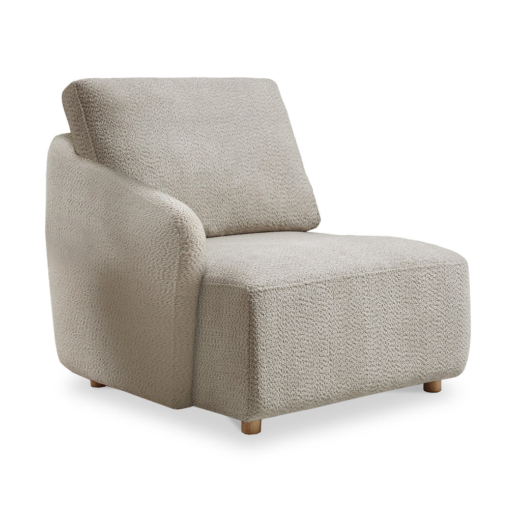 Fauteuil d'angle gauche Fairfax Boucle
