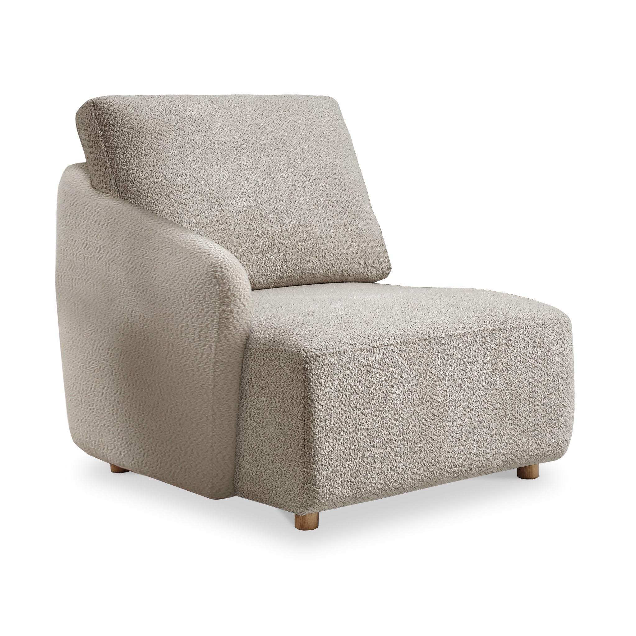 Fauteuil d'angle gauche Fairfax Boucle