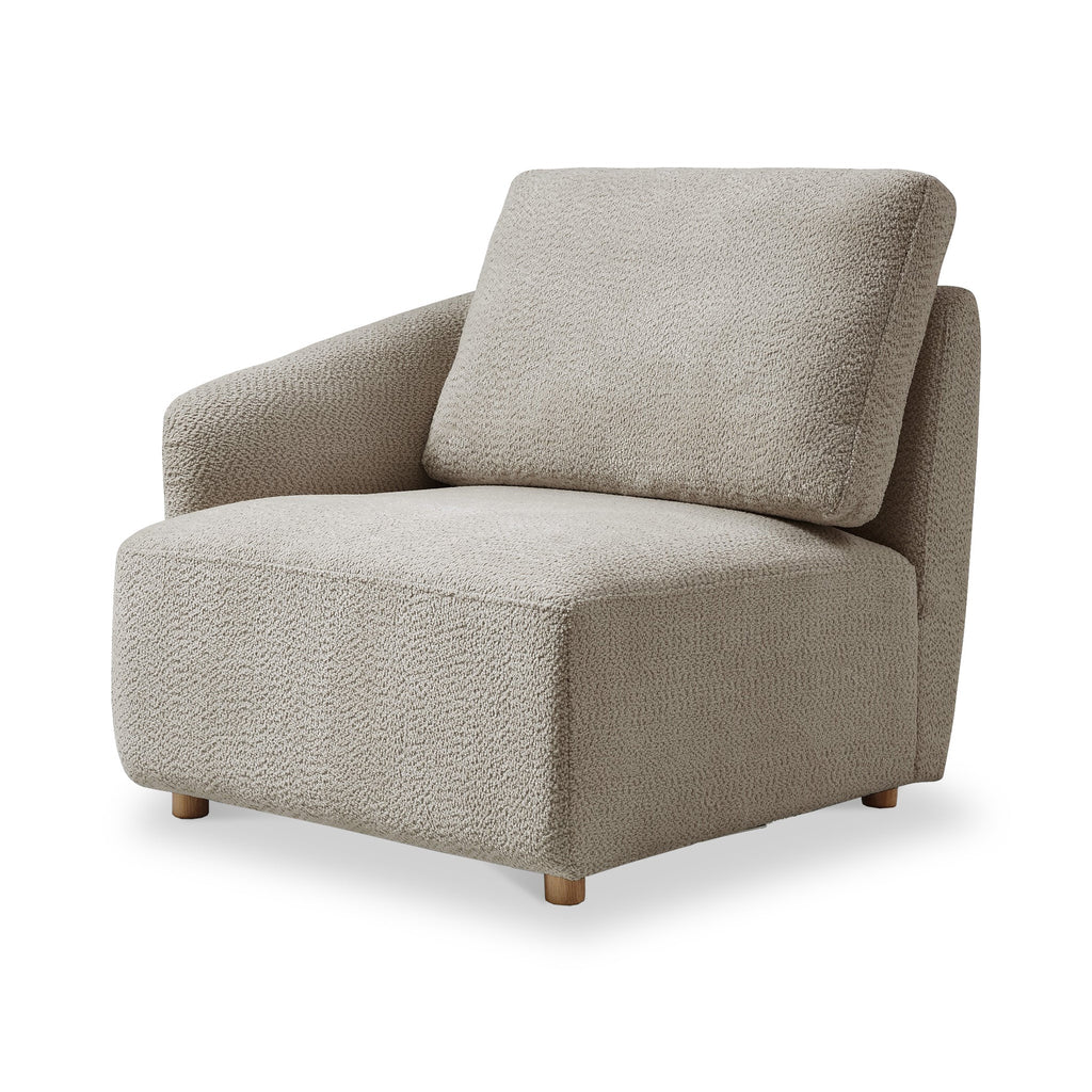 Fauteuil d'angle gauche Fairfax Boucle