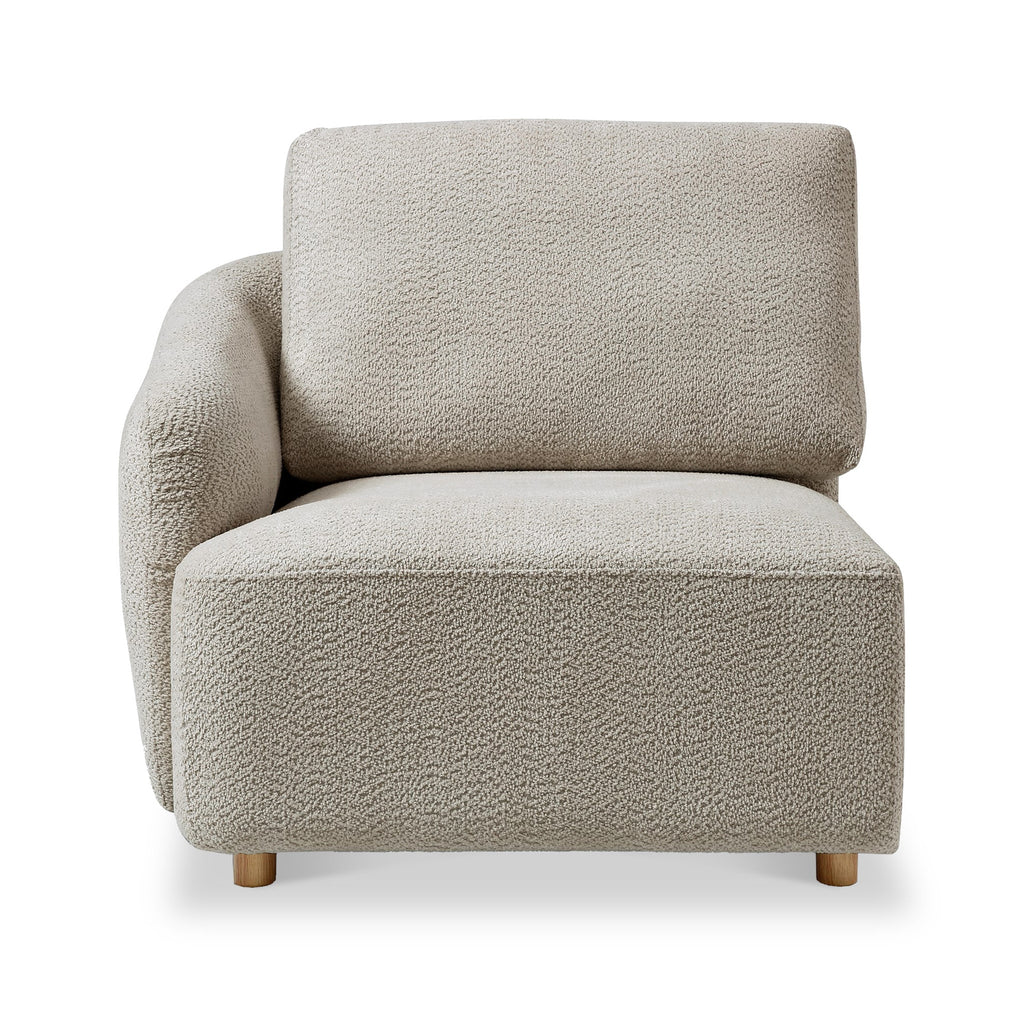 Fauteuil d'angle gauche Fairfax Boucle