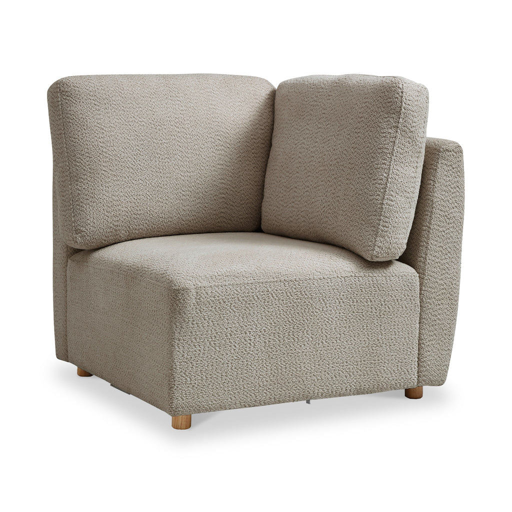 Fauteuil d'angle Fairfax Boucle