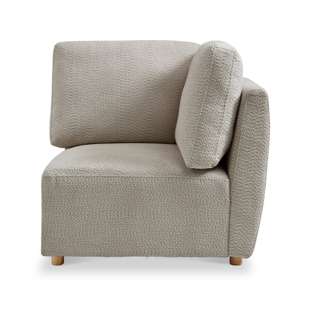 Fauteuil d'angle Fairfax Boucle