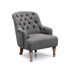 Fauteuil en lin Bianca